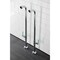 Aqua Vintage AE810S1DKL Freestanding Tub Supply Line, Polished Chrome AE810S1DKL - alternate 4